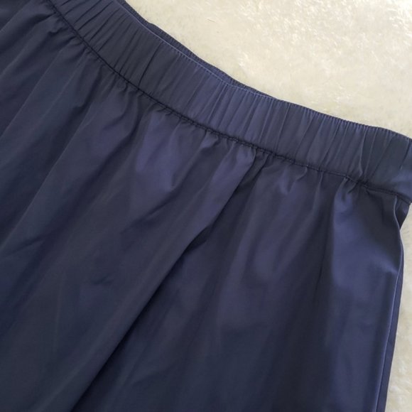 Halogen A-Line Midi Skirt Navy Peacoat - Picture 4 of 6